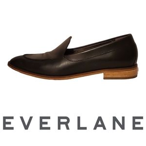 Everlane The Modern Loafer Black Leather Size 8